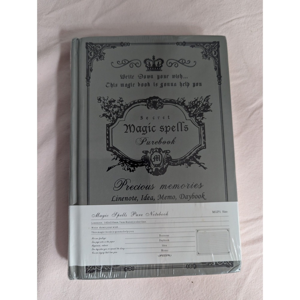 Secret Magic Spells Purebook Journal NEW Blank Tradition Notebook sealed GIFT
